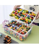 Пластмасова Кутия за лего блокчета на 2 нива